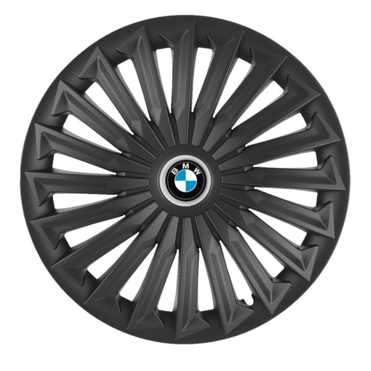 Set 4 capace roti Joy Negru R17 Compatibil Cu BMW