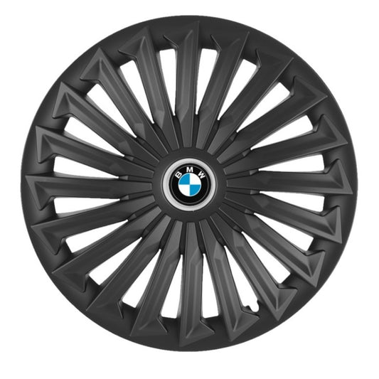 Set 4 capace roti Joy Negru R17 Compatibil Cu BMW