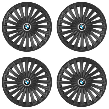 Set 4 capace roti Joy Negru R17 Compatibil Cu BMW