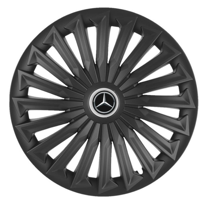 Set 4 capace roti Joy Negru R17 Compatibil Cu Mercedes-Benz