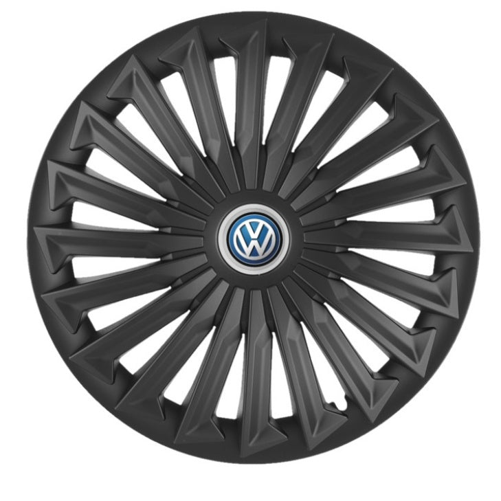 Set 4 capace roti Joy Negru R17 Compatibil Cu Volkswagen