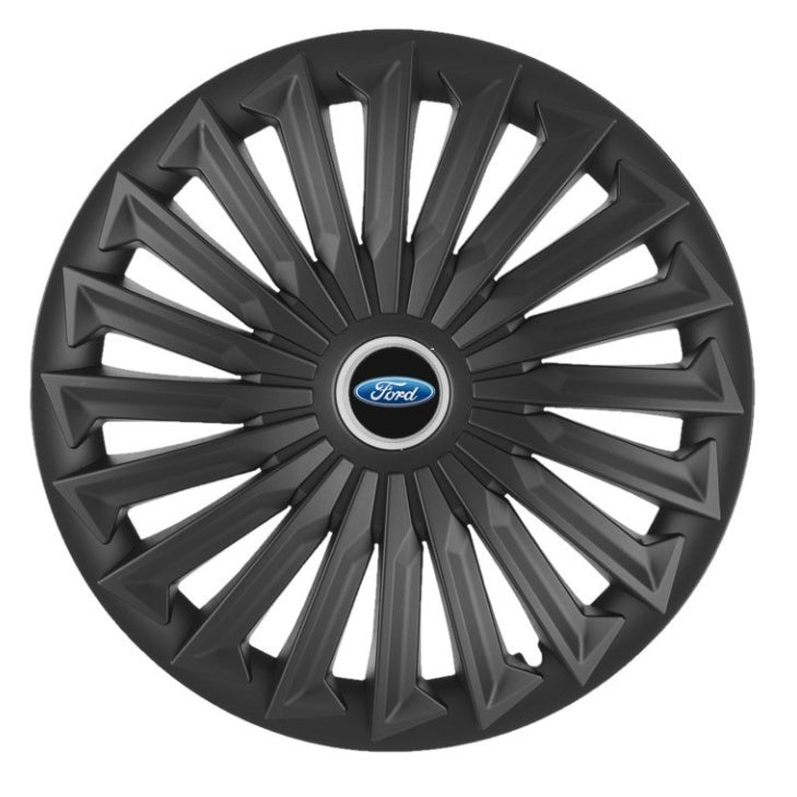 Set 4 capace roti Joy Negru R17 pentru gama auto Hyundai