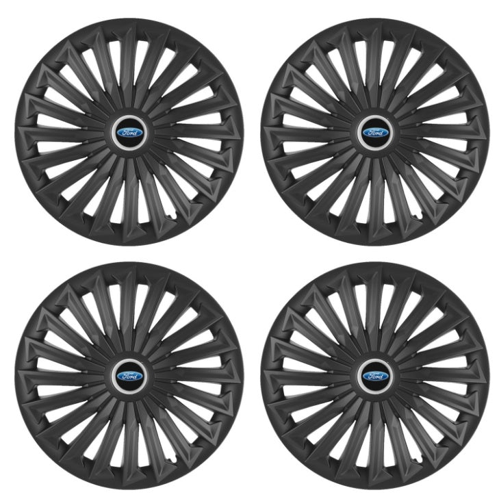 Set 4 capace roti Joy Negru R17 pentru gama auto Hyundai