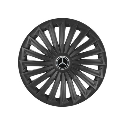 Комплект 4 таса Joy Черни R14 Съвместими с Mercedes-Benz