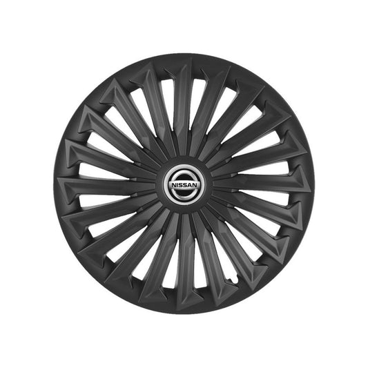 Set 4 capace roti Joy Negru R14 Compatibil Cu Nissan