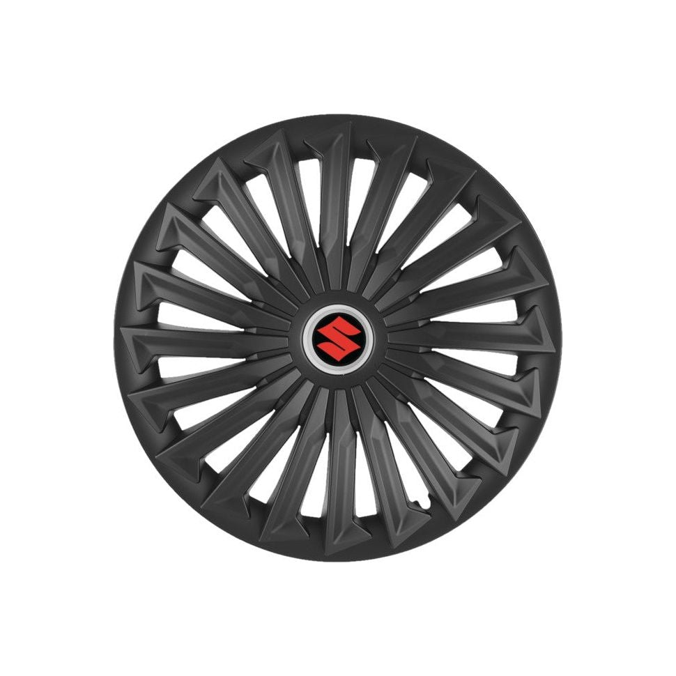 Set 4 capace roti Joy Negru R14 Compatibil Cu Suzuki