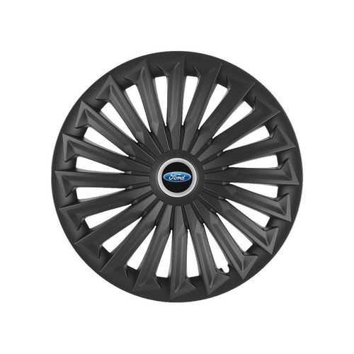 Set 4 capace roti Joy Negru R15 Compatibil Cu Ford