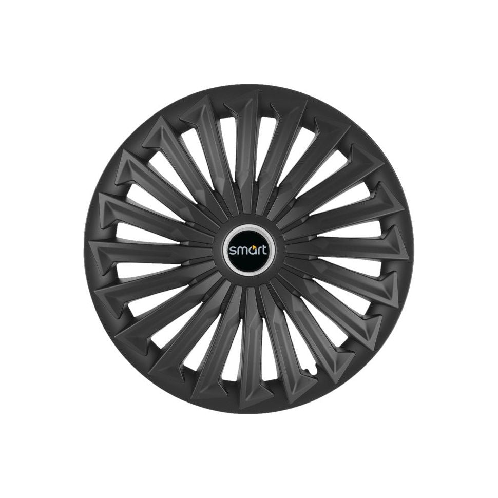 Set 4 capace roti Joy Negru R15 Compatibil Cu Smart