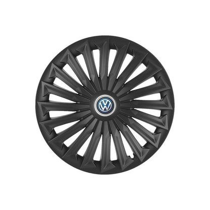 Комплект 4 таса Joy Черни R15 Съвместими с VW