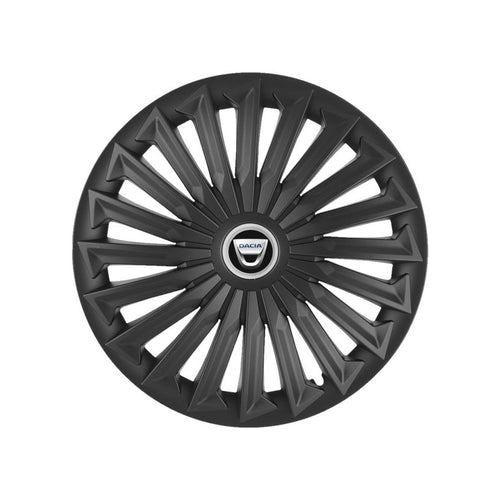 Set 4 capace roti Joy Negru R16 Compatibil Cu Dacia
