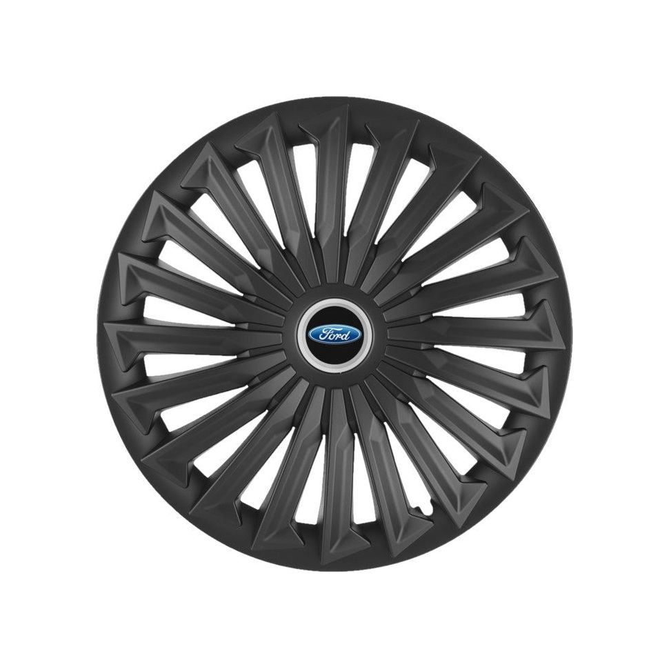 Set 4 capace roti Joy Negru R16 Compatibil Cu Ford