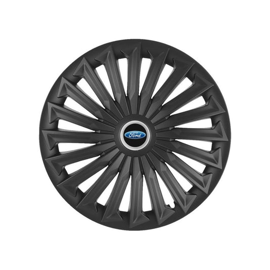 Set 4 capace roti Joy Negru R16 Compatibil Cu Ford