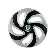 Set 4 capace roti Lama dual crom R15 pentru gama auto Skoda