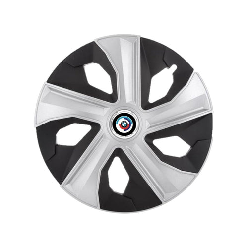 Set 4 Capace Roti Luna Gri-Negru R15, pentru BMW Nou