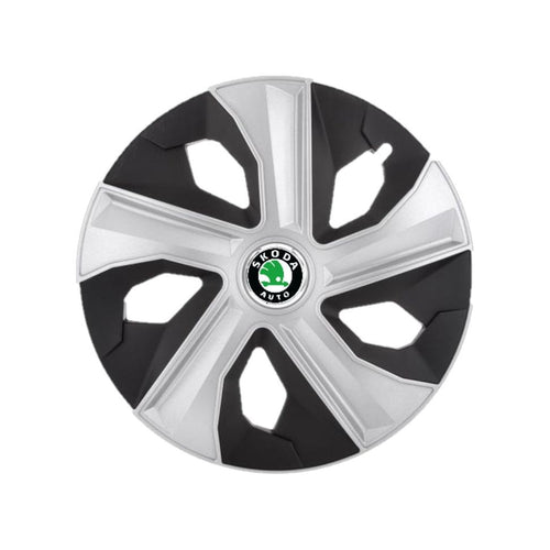 Set 4 capace roti Luna II R14 Compatibil Cu Skoda