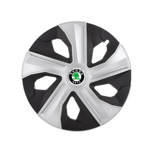 Set 4 capace roti Luna II R14 Compatibil Cu Skoda