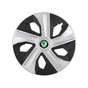 Set 4 capace roti Luna II R16 Compatibil Cu Skoda