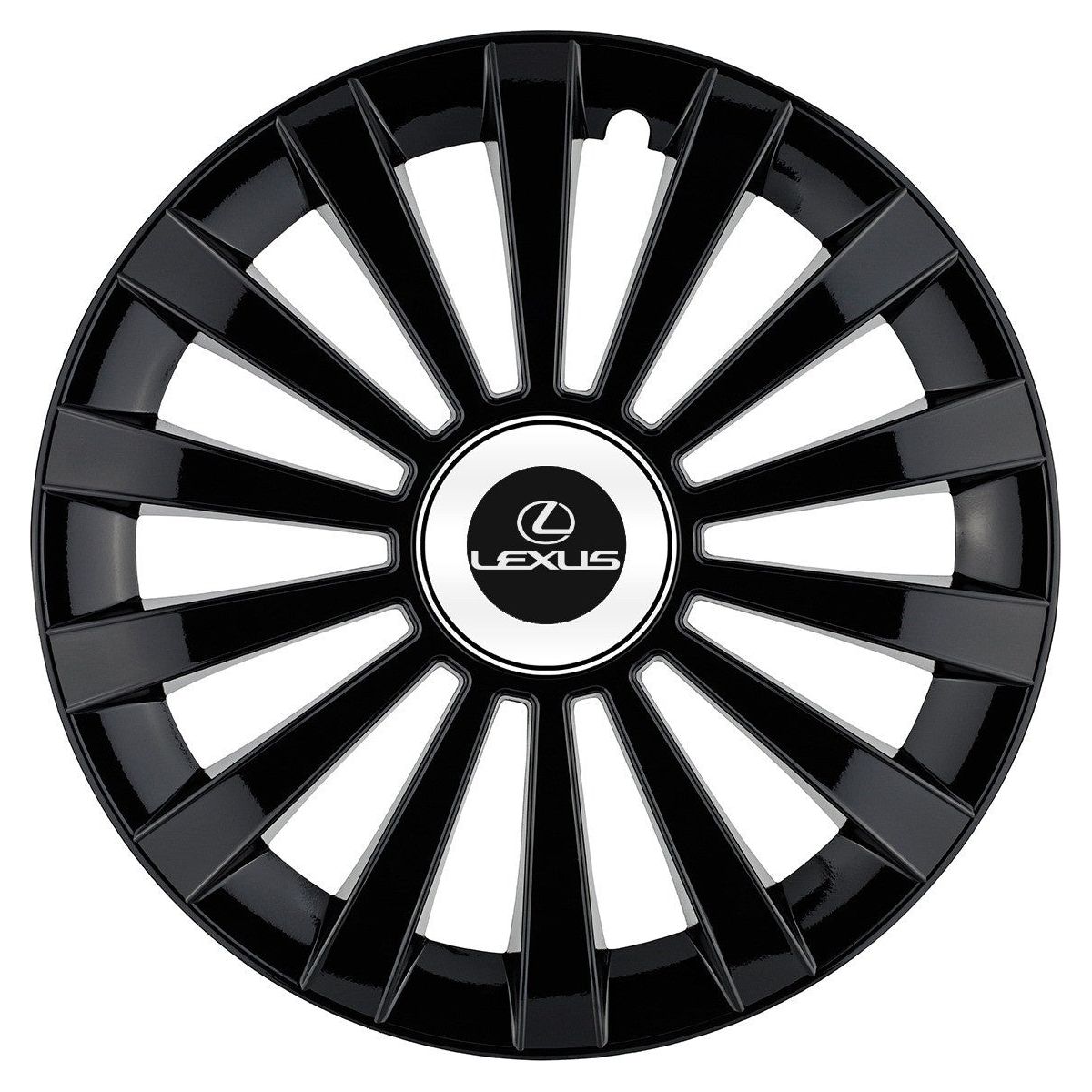 Set 4 capace roti Meridian negru R14 Compatibil Cu Lexus