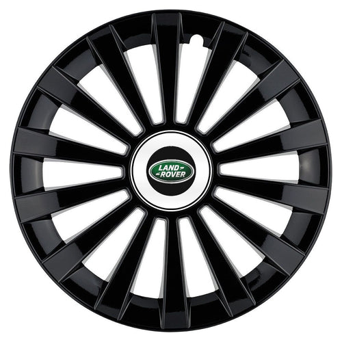 Set 4 capace roti Meridian negru R15 Compatibil Cu Land Rover