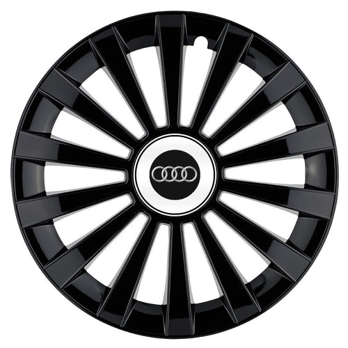 4 darabos Meridian fekete kerékszett R16 Audi kompatibilis