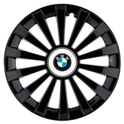 Set 4 capace roti Meridian negru R16 Compatibil Cu BMW
