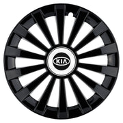 Set 4 capace roti Meridian negru R16 Compatibil Cu Kia