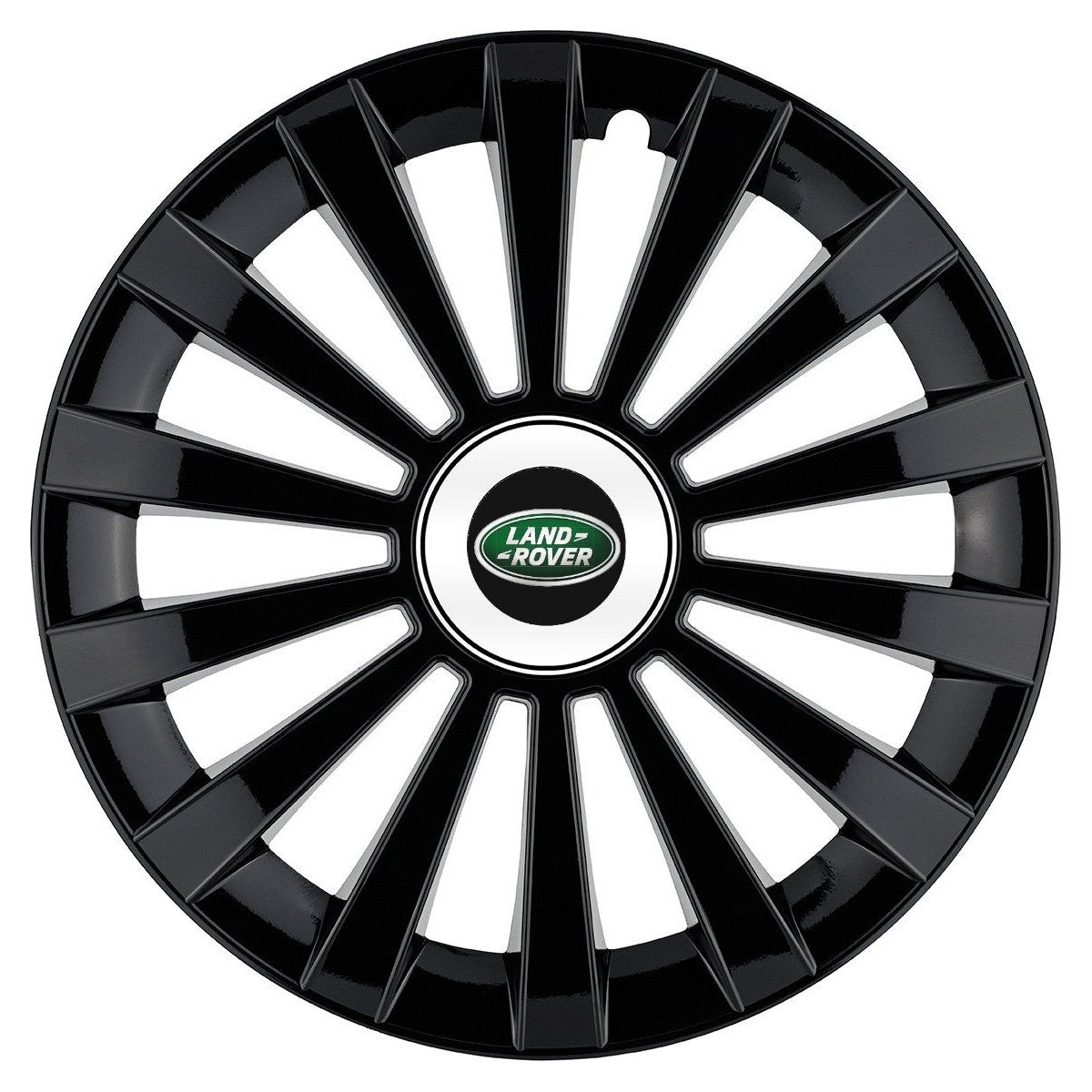 Set 4 capace roti Meridian negru R16 Compatibil Cu Land Rover