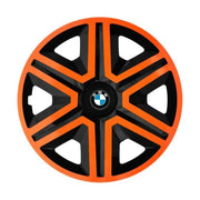 Set 4 capace roti Orange R15 Compatibil Cu BMW