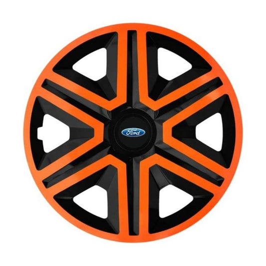 Set 4 capace roti Orange R15 Compatibil Cu Ford
