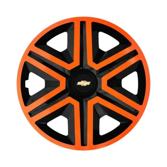 Set 4 capace roti Orange R16 Compatibil Cu Chevrolet