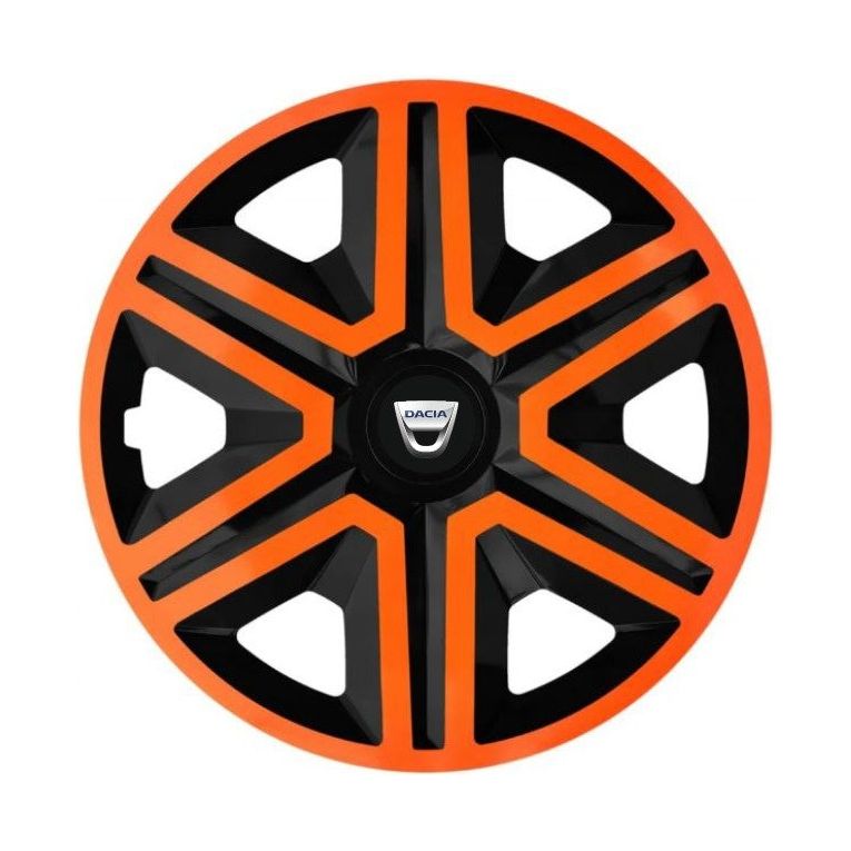 Set 4 capace roti Orange R16 Compatibil Cu Dacia