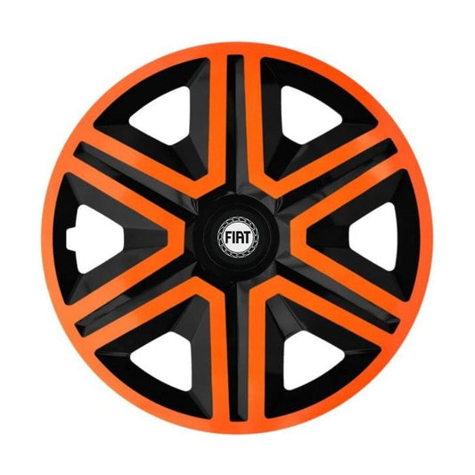 Set 4 capace roti Orange R16 Compatibil Cu Fiat