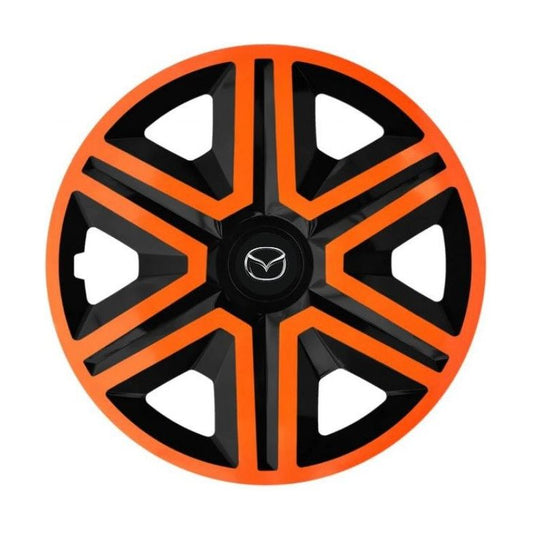 Set 4 capace roti Orange R16 Compatibil Cu Mazda