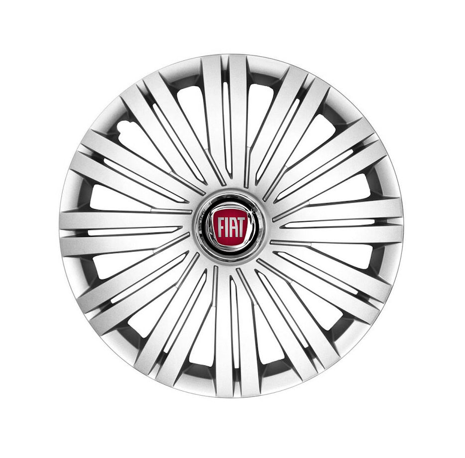 Set 4 capace roti potrivite jantelor de 14 inch compatibile Fiat, Model - 200