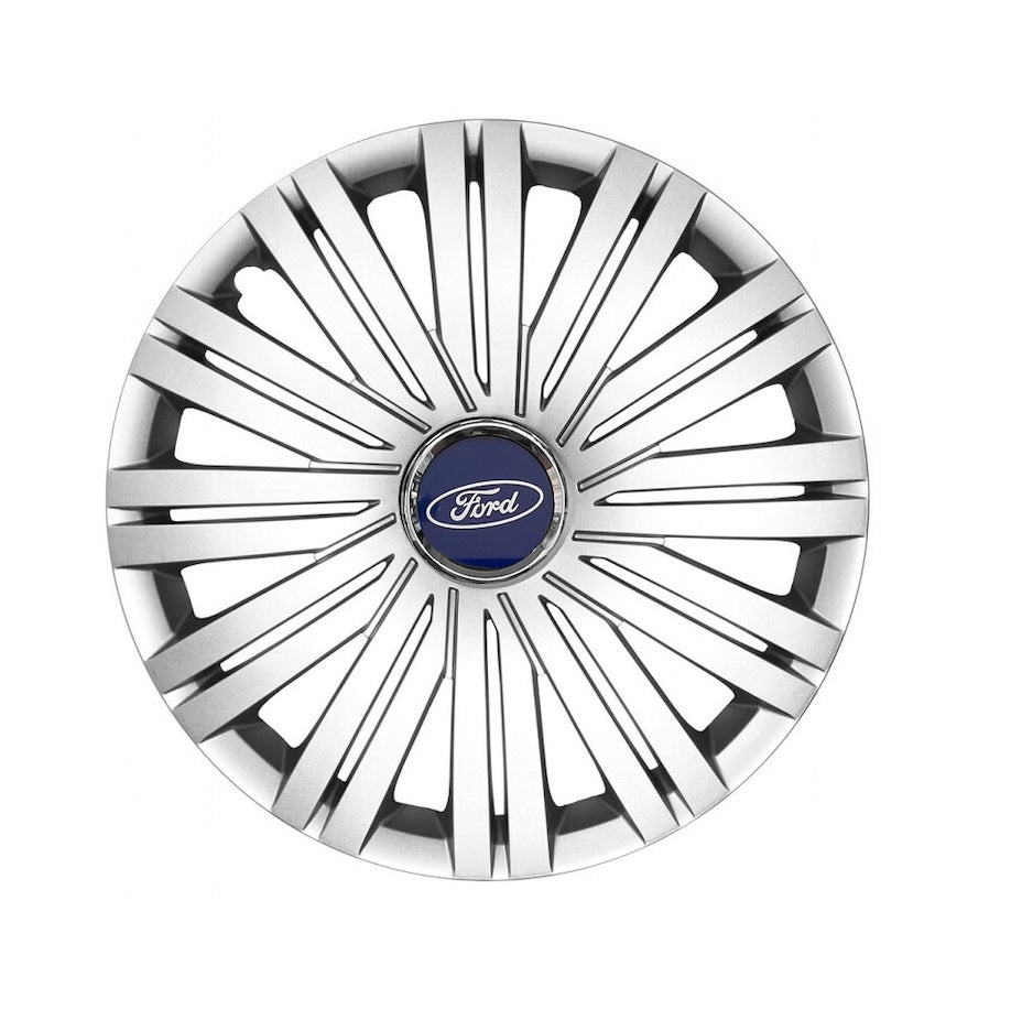 Set 4 capace roti 14 inchi (R14) compatibile FORD Focus, Fiesta, Ka, C-max, Escort, Fusion, Galaxy, Mondeo, Transit, Model-200