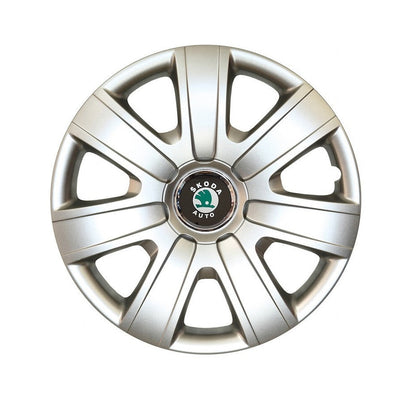 Set 4 capace roti 14 inchi (R14) compatibile SKODA Fabia, Octavia I, II, III, Roomster, Felicia, Rapid, Superb, Yeti Model-224