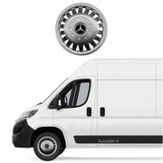 Set 4 capace roti potrivite jantelor de 15 inch bombate compatibile Mercedes SPRINTER, model 320