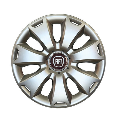 Set 4 capace roti potrivite jantelor de 15 inch compatibile FIAT 500,Punto,Bravo,Albea,Tipo,Stilo,Model-335