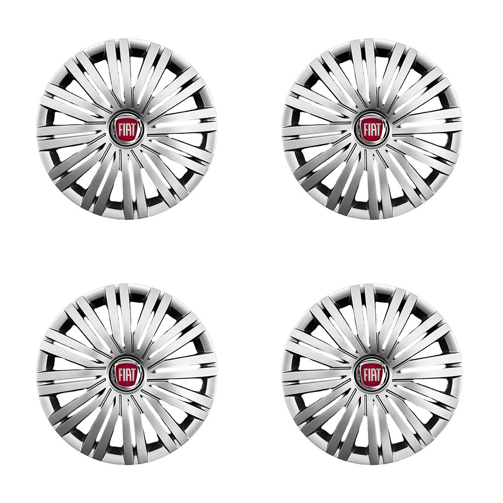 Set 4 capace roti 16 inchi (R16) compatibile Fiat, Model - 422