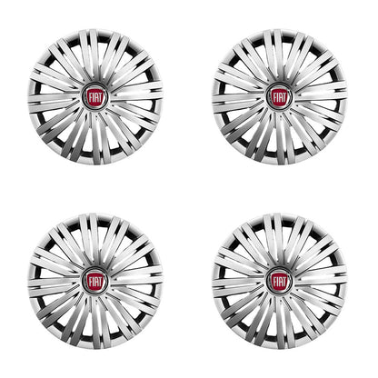 Set 4 capace roti 16 inchi (R16) compatibile Fiat, Model - 422