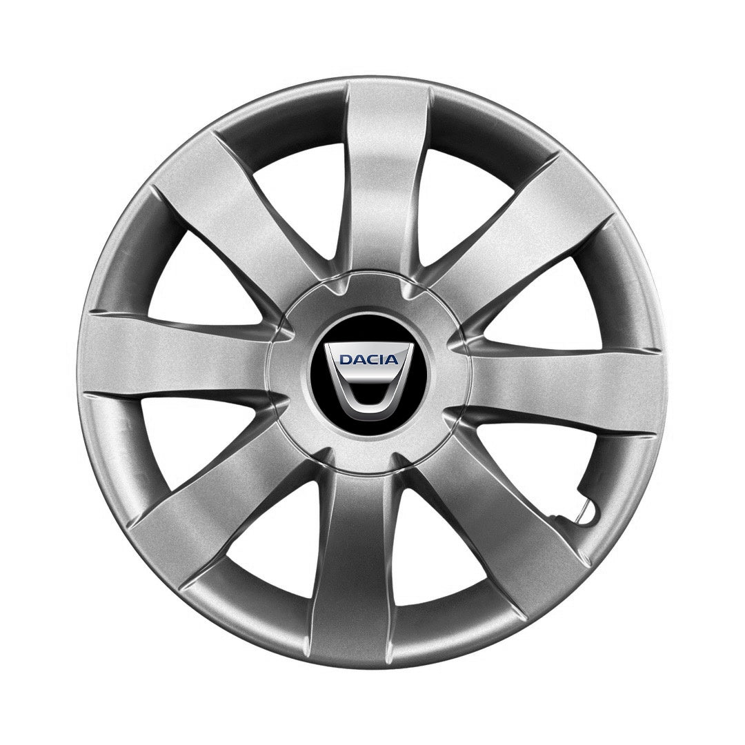 Set 4 capace roti potrivite jantelor de 15 inch compatibile gama DACIA model - 323