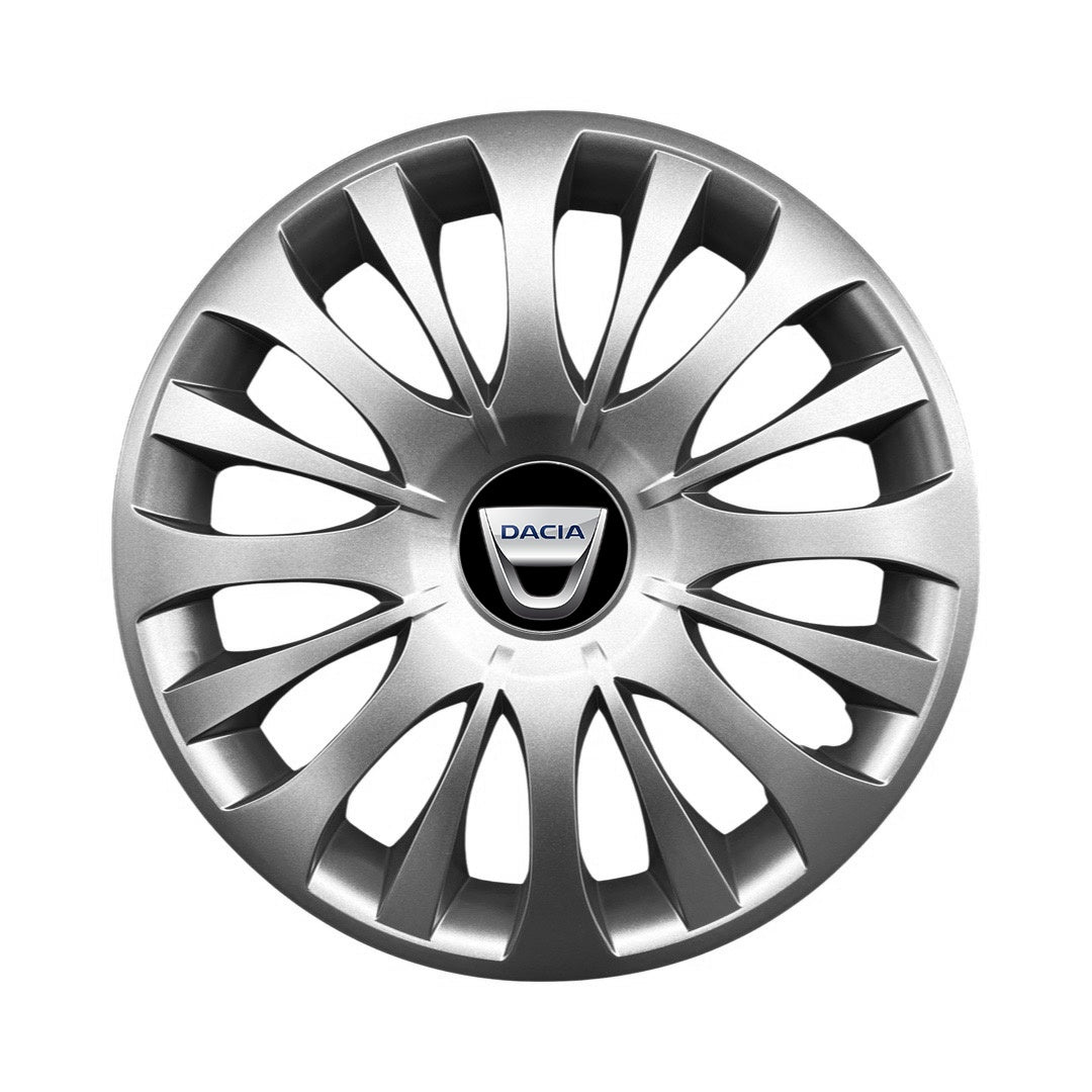 Set 4 capace roti potrivite jantelor de 15 inch compatibile gama DACIA model - 329