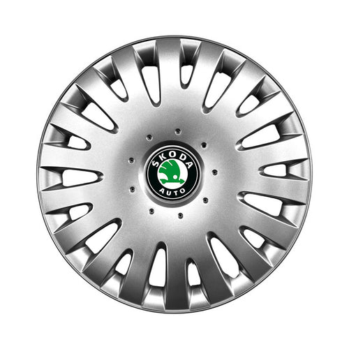 Set 4 capace roti 15 inchi (R15) compatibile gama SKODA model - 306