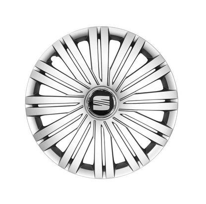 Set 4 capace roti 15 inchi (R15) compatibile SEAT Leon, Altea, Alhambra, Ibiza, Cordoba, Exeo Model - 339