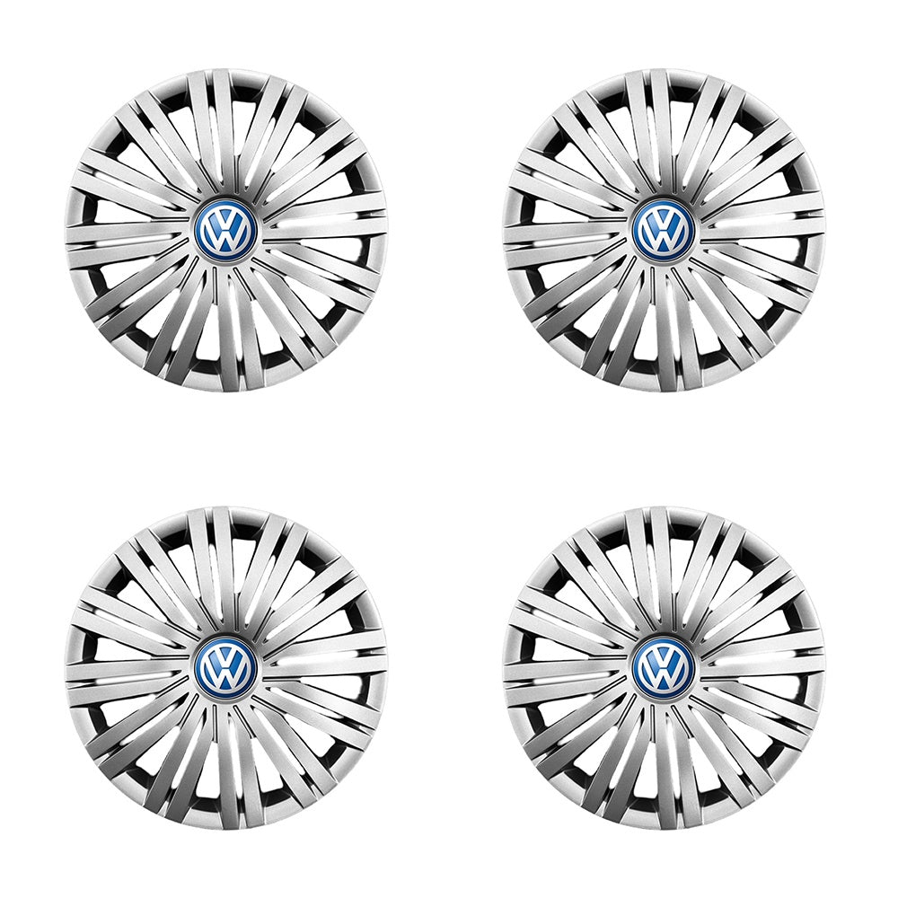 Set 4 capace roti 16 inchi (R16) compatibile Volkswagen, Model - 422, Sigla Albastra