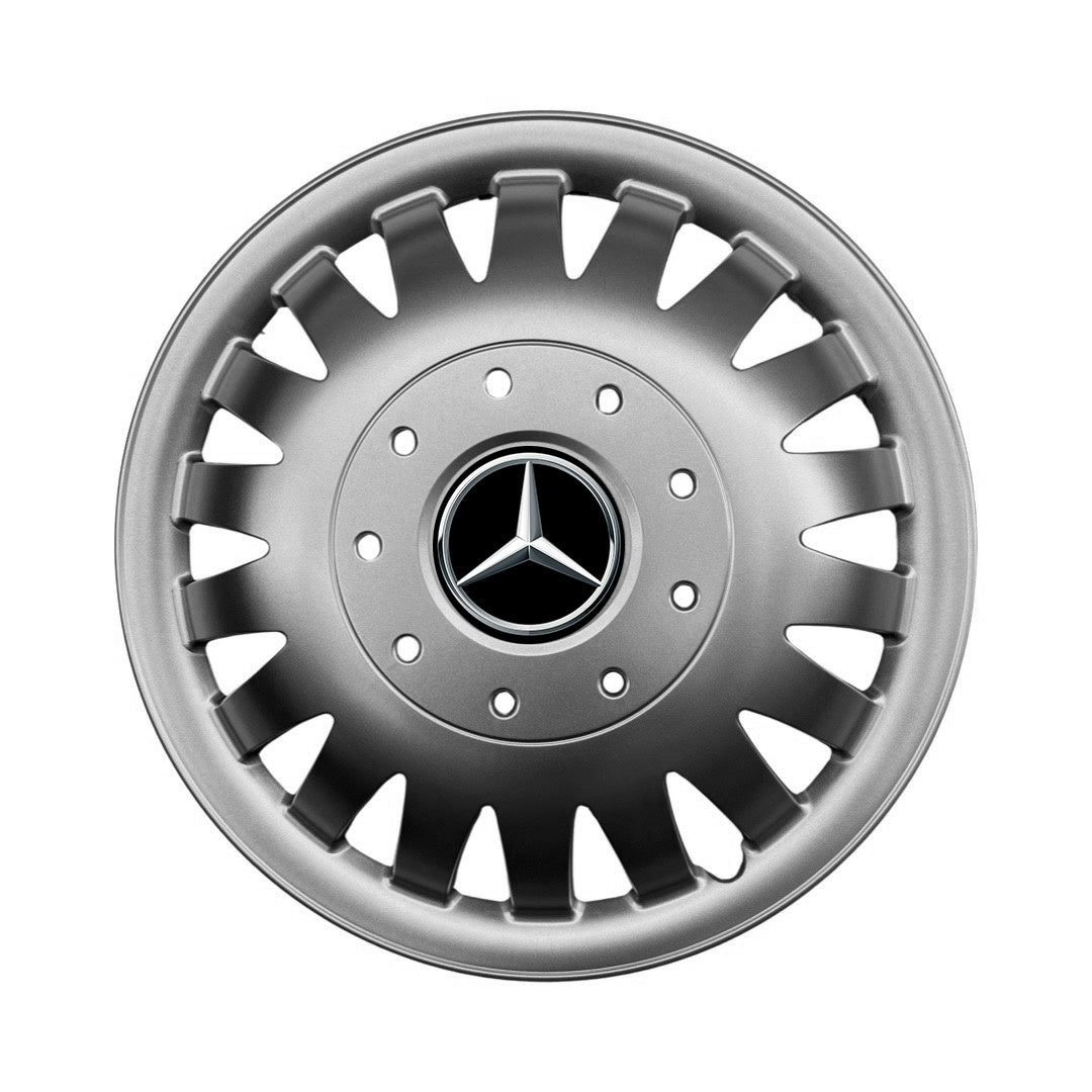Set 4 capace roti 16 inchi (R16) bombate compatibile Mercedes SPRINTER, model 410