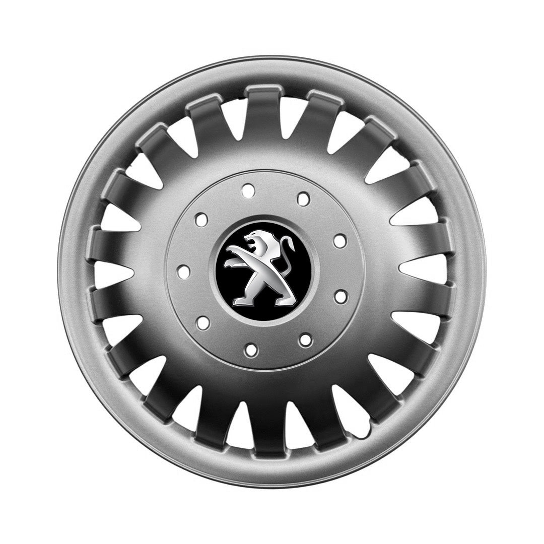 Set 4 capace roti potrivite jantelor de 16 inch bombate compatibile Peugeot BOXER, model 410