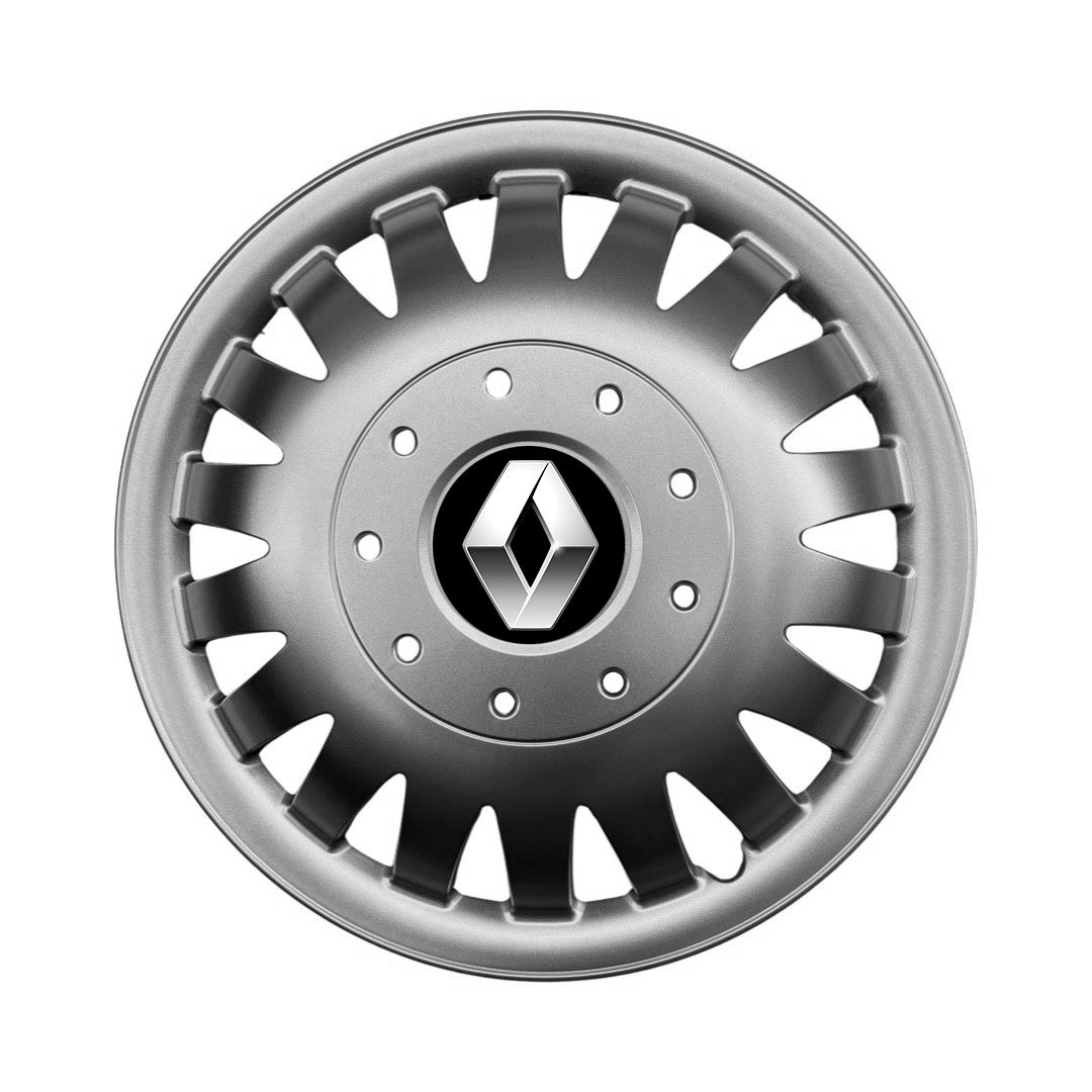 Set 4 capace roti potrivite jantelor de 16 inch bombate compatibile Renault MASTER, model 410