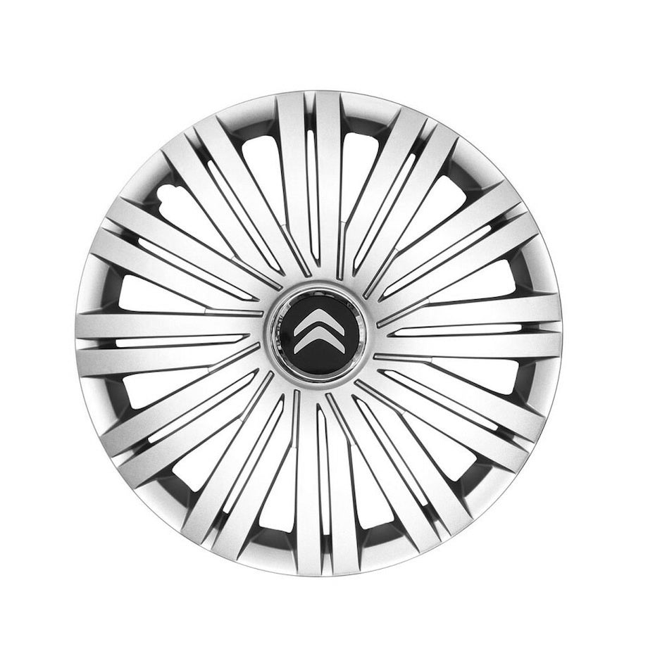 Set 4 capace roti 16 inchi (R16) compatibile CITROEN C1, C2, C3, C4, C5, Jumpy, Nemo, Picasso, Model-422