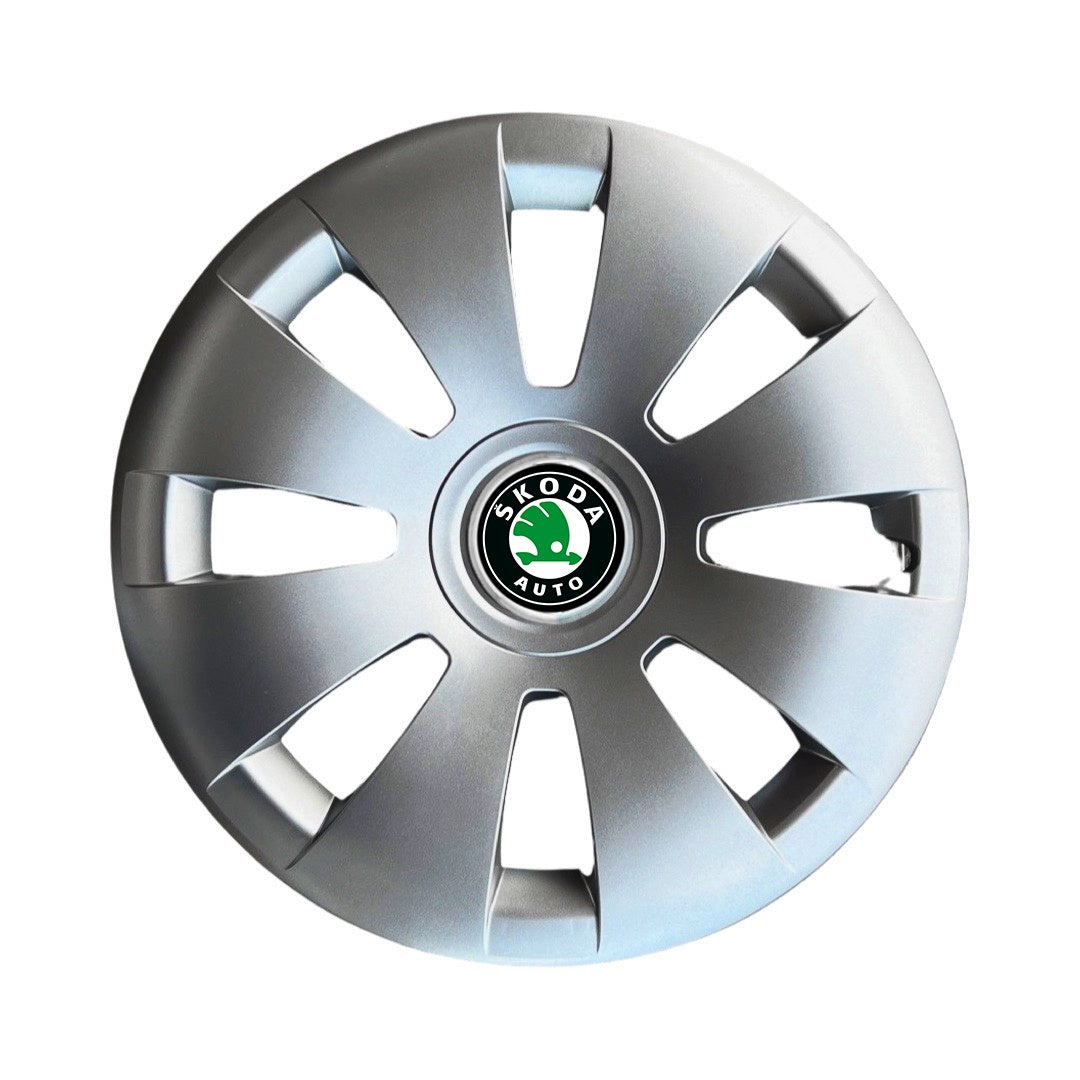 Set 4 capace roti potrivite jantelor de 16 inch compatibile gama SKODA model - 423